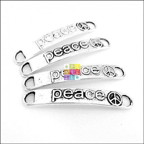 Komponenty - (1486) Spojovník "peace", 38 x 6 mm - 1 ks - 2994129