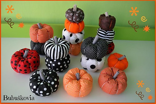 Dekorácie - Tekvičky aj na Halloween - 2996798
