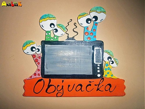 Tabuľky - Menovka obývačka - 3128221