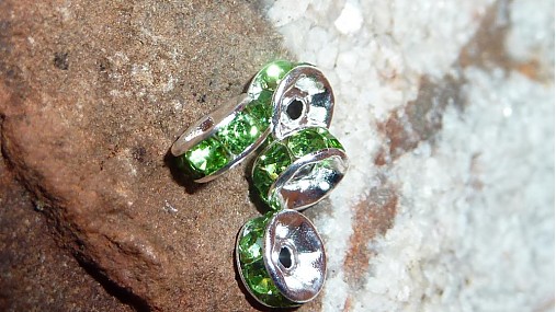 Komponenty - Rondelka smaragdová 9 - 3151171