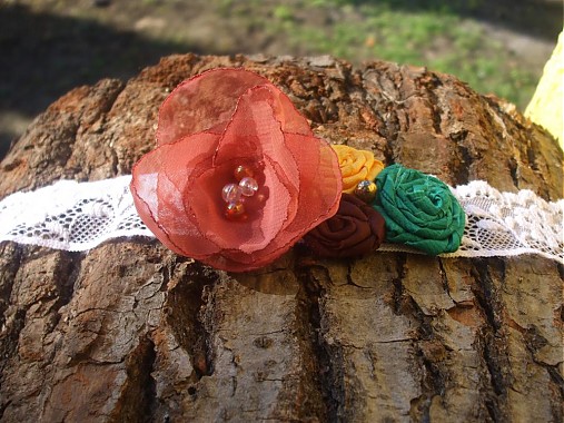 Ozdoby do vlasov - Make with love čelenka - 3228155