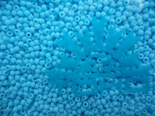 TOHO round 2,2mm-Opaque-10g (28-Frosted Blue Turquoise)