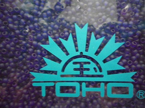 TOHO round transparent 11/0=2,2mm-10g (33-Frosted Cobalt)