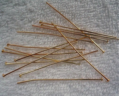 Ketlovací nit-zlatý (50x0,8mm-10ks)