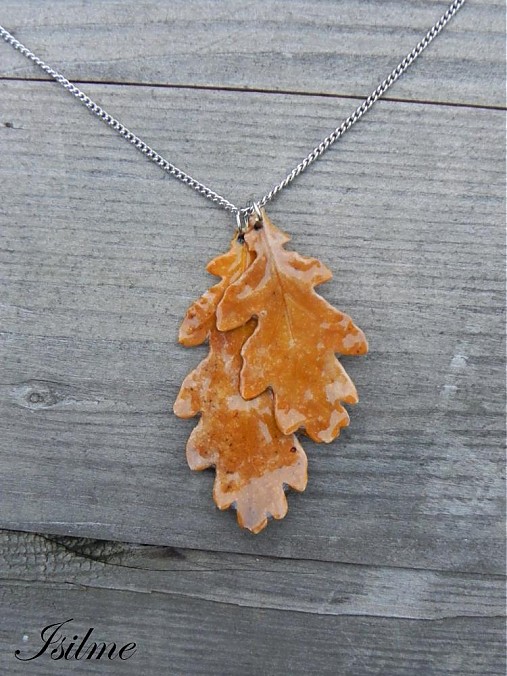 Náhrdelníky - Autumn Leaf 14 - 3264584