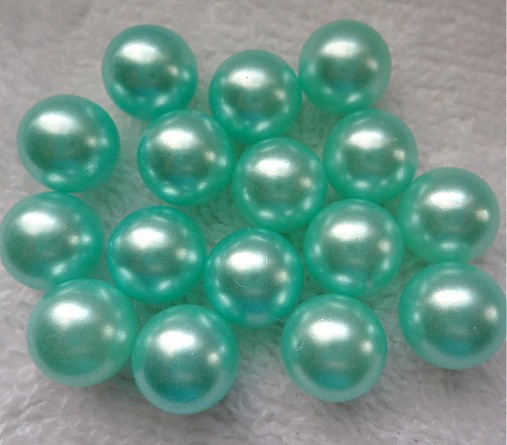 Bezdierkové vosk.perly 10mm-1ks (sv.tyrkys)