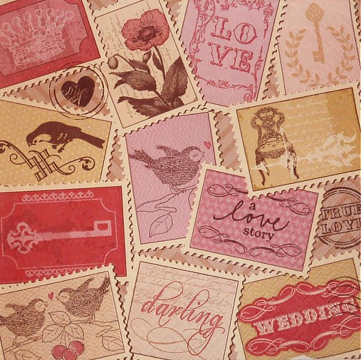  - Romantic Stamps - 3292559