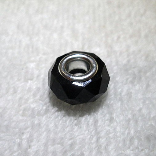 Pandora plast 9x15mm-1ks (čierna)