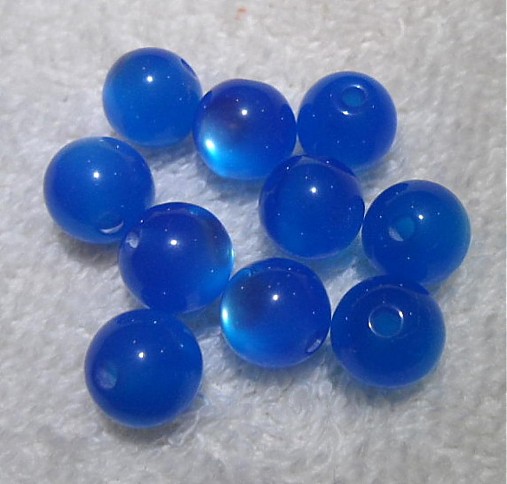 Živicové korálky 10mm-1ks (modrá)