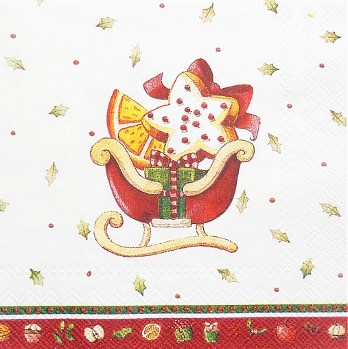  - Christmas Bakery Sleigh - Vianočné sane - 3363216