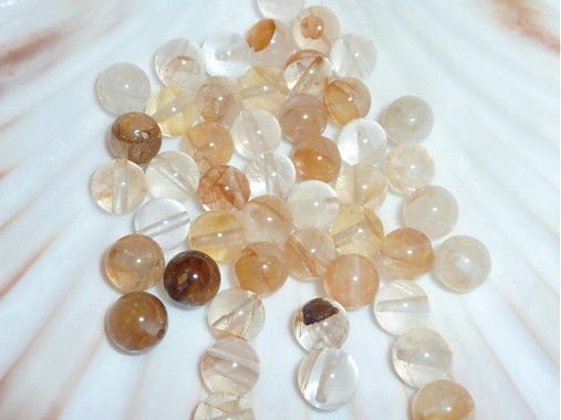Minerály - Kremeň so železom 8mm - 3407350
