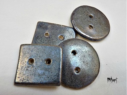 Materiál ručne robený - Gombík - 3411628