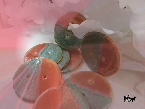 Materiál ručne robený - Gombík - 3643496