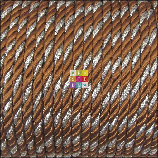 Galantéria - (3121) Twisterová snúrka, 4 mm - 1 meter - 3688304