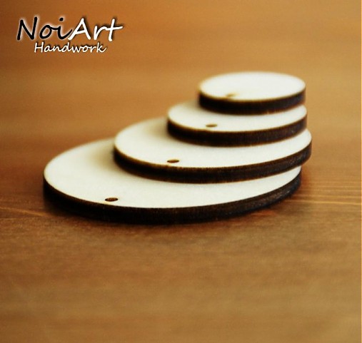 Materiál ručne robený - Základ na náušnice kruh 2,5 cm - 516510