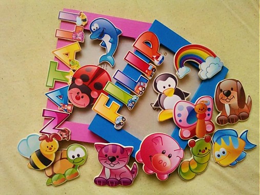 Rámiky - fotorámik s menom 13*18cm - 558244