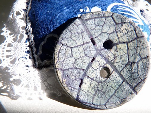 Materiál ručne robený - Gombík - 576293