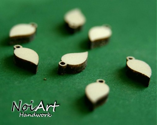 Materiál ručne robený - Lístok malý - 764164