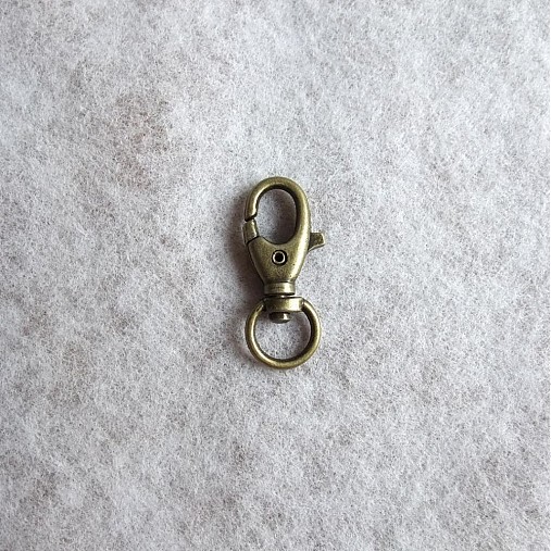 Galantéria - Karabinka 10 mm staromosadz - 829281
