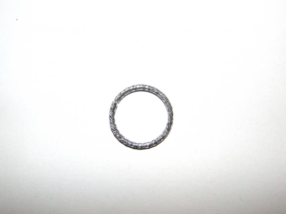 AL krúžok-1ks (20x2mm oprac-strieb)