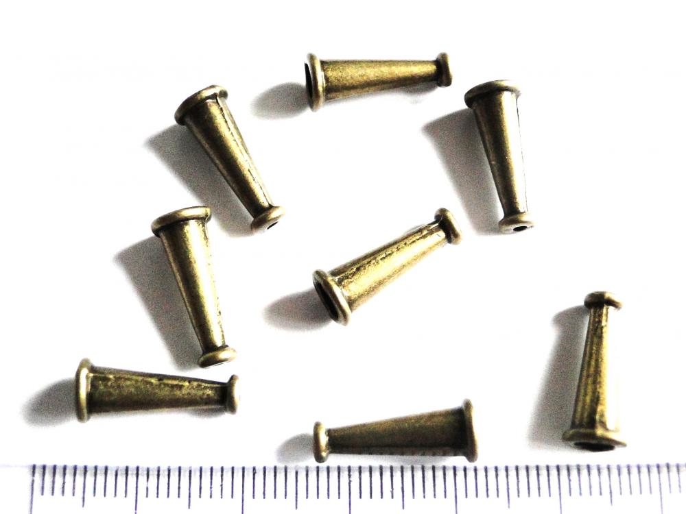 Koncovka 6x15mm-1ks (st.mosadz)