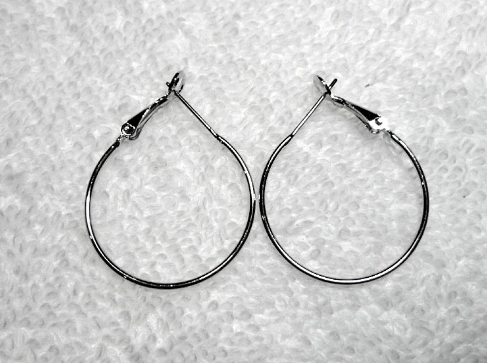 Náuš.kruhy-1pár (32x25mm-platina)