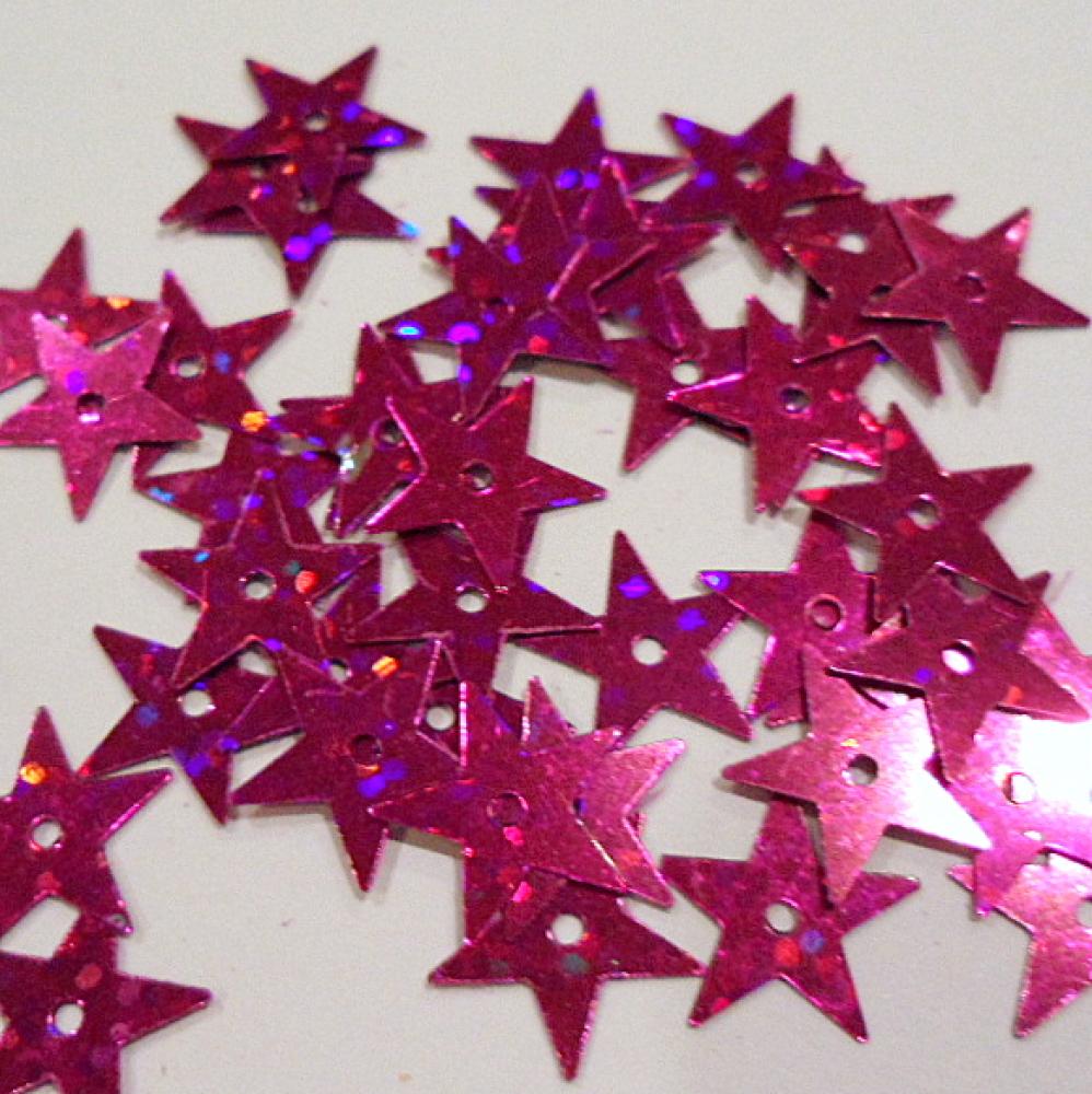 Flitre 13mm STAR (hol.ruž.fialová-100ks)