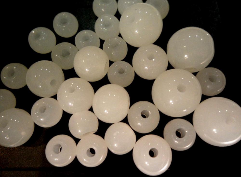 Sklenený MIX (biela mliečna-32ks)