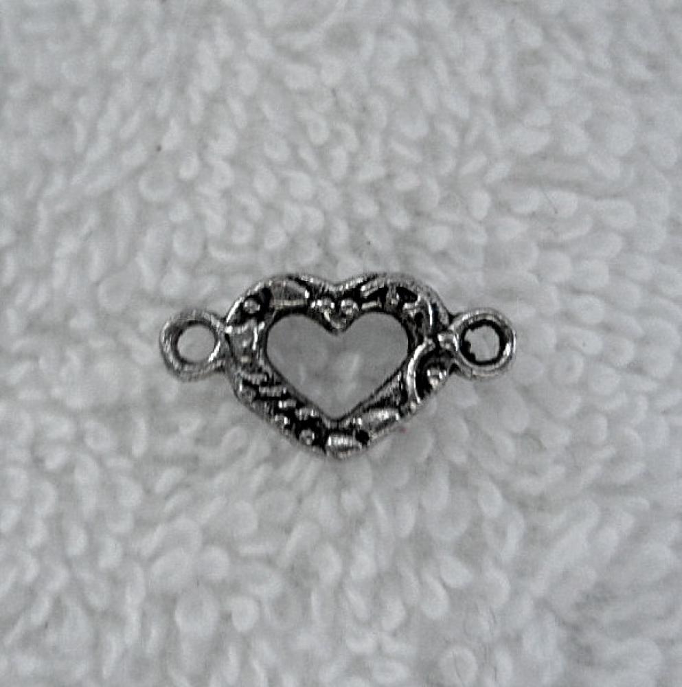 Kov.medzikus-srdce 8x15mm-1ks (platina)