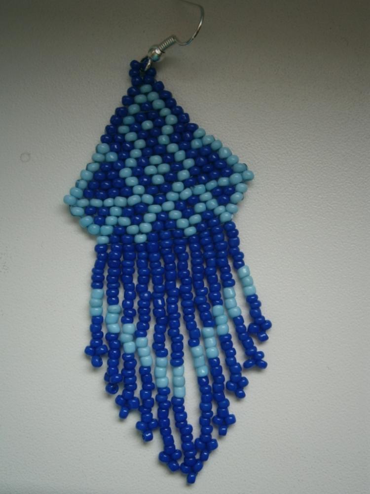 Modro - modré nebo / minniebead - SAShE.sk