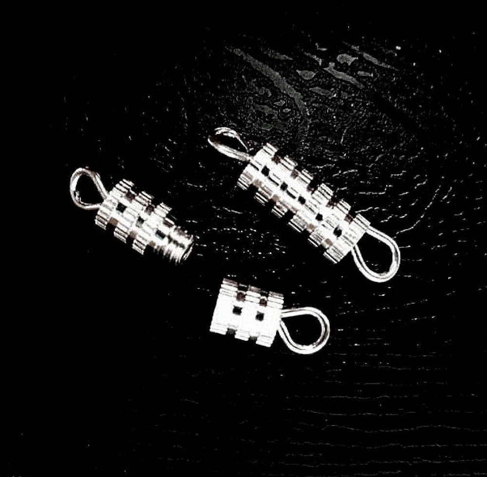 Zapínanie-šrobik-1ks (strieborná)