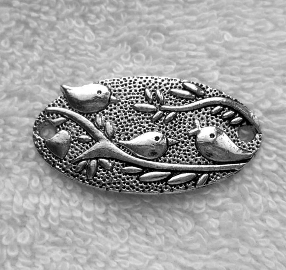 Medzikus-vtáčiky 20x38mm-pl-1ks