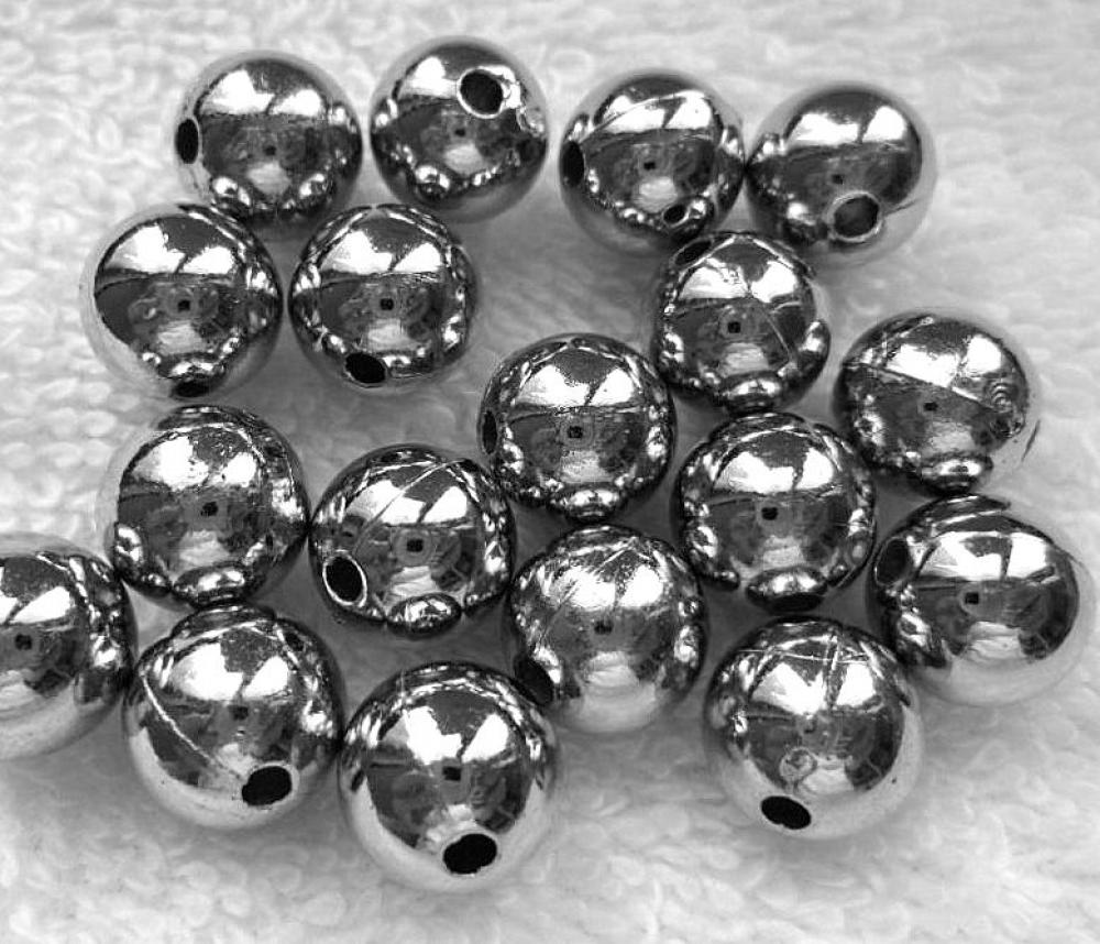 GL METALIC plast 9mm-1ks (platina)