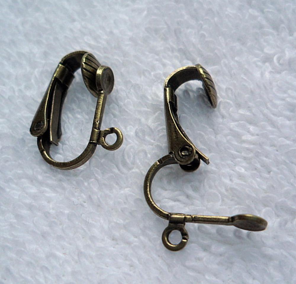 Klipsy-1pár (17mm-bronz)