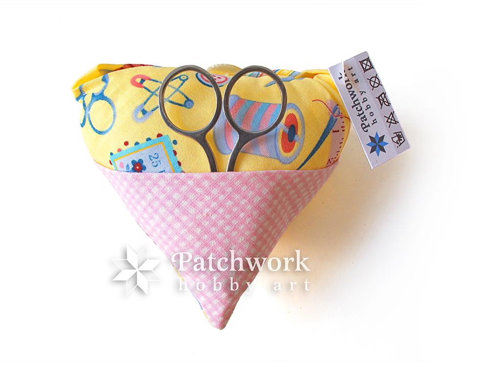 Ihelníček Srdiečko, žlto-ružové