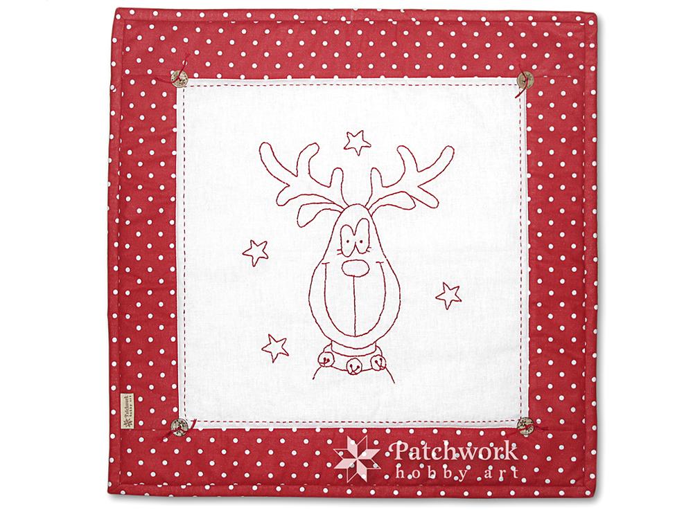 Obliečka na vankúš Sob tmavočervený