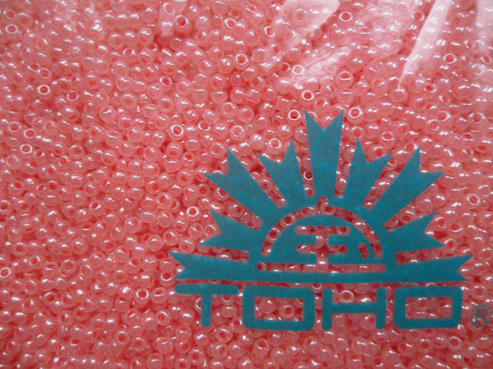 TOHO round 2,2mm-Ceylon-10g (13-Impatiens Pink)