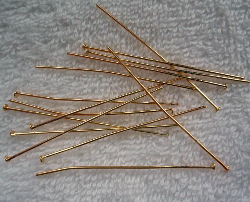 Ketlovací nit-zlatý (50x0,8mm-10ks)