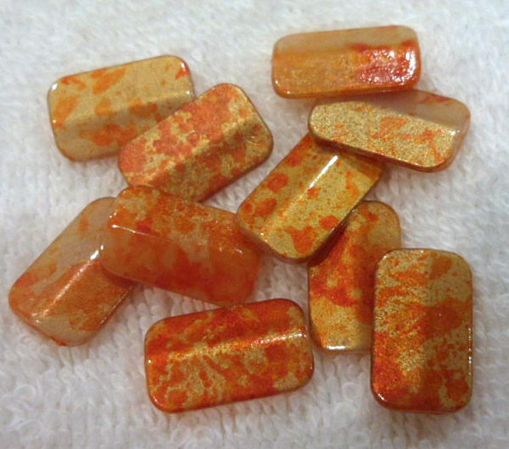 Plast 18x11mm-10ks (medená)