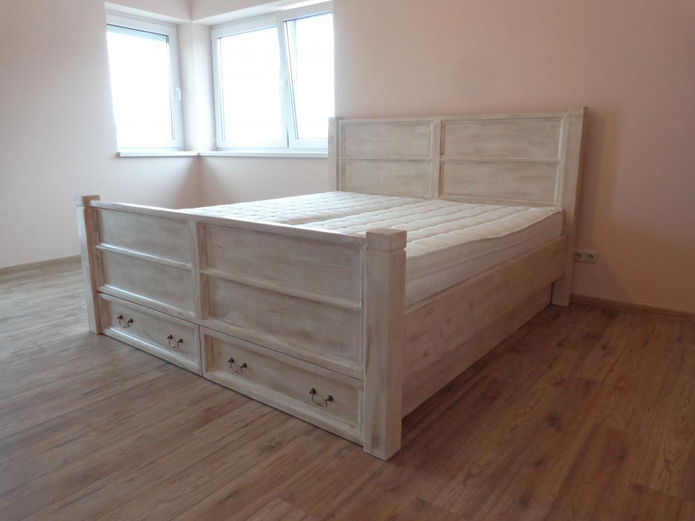 Provensálská postel 2. / franko sashe.sk handmade nábytok