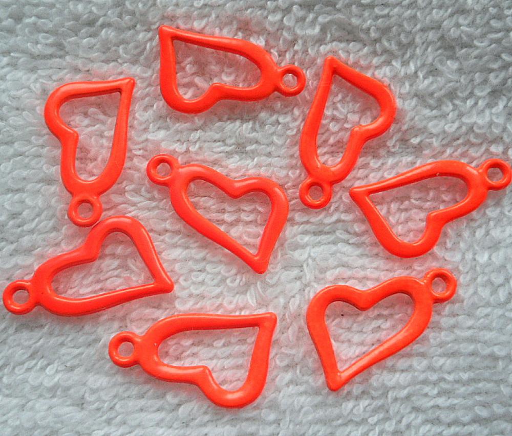 Prívesok srdce 11x20mm-1ks