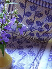 Úžitkový textil - Kvety za oknom..:) - 1059029