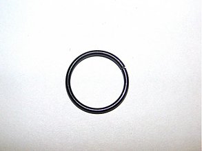 Komponenty - AL krúžok-1ks (20x1,8mm-čierny) - 1078991