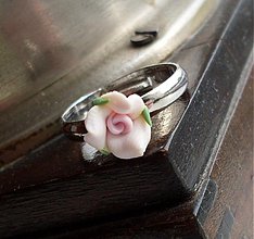 Prstene - Jemná ružička - 1152232