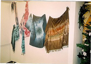 Úžitkový textil - obrusy batikované - 118349