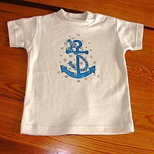 Detské oblečenie - MIMI tričko - námořník - 1219392