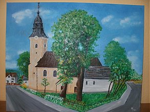 Obrazy - kostol v Beluši - 1268013
