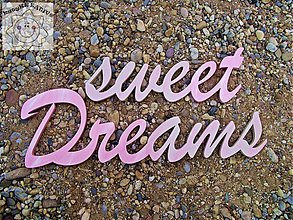 Dekorácie - 75cm sweet dreams - 1371226