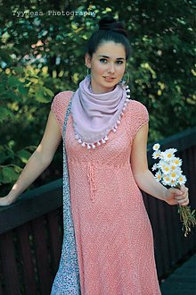Šaty - Amalia pink dress - 1456060