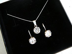 Sady šperkov - Sada zirkonia Crystal - 1473920